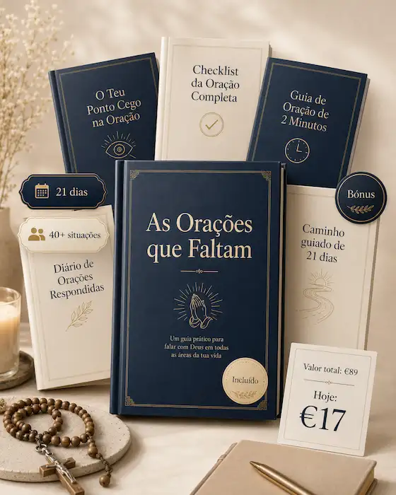 Guia As Orações que Faltam com caminho de 21 dias e bônus